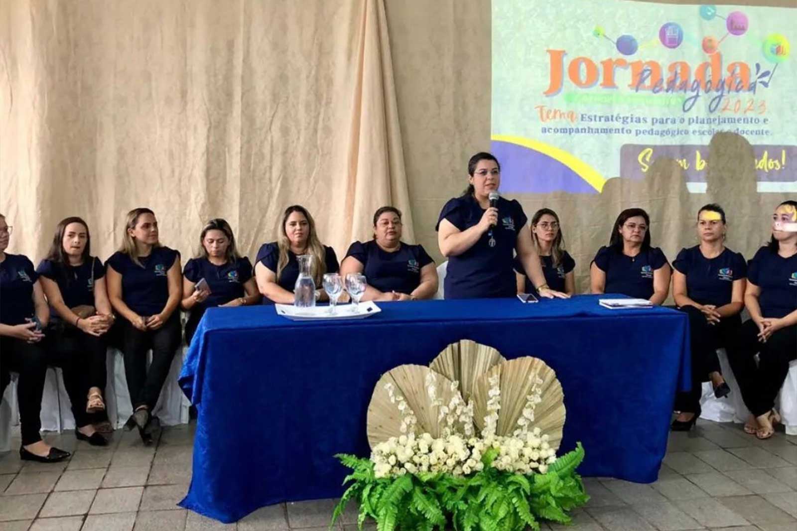 Em Coronel Ezequiel (RN), a Jornada Pedagógica discutiu a Estratégia para o Planejamento e Acompanhamento Escolar e Docente. imagem 10